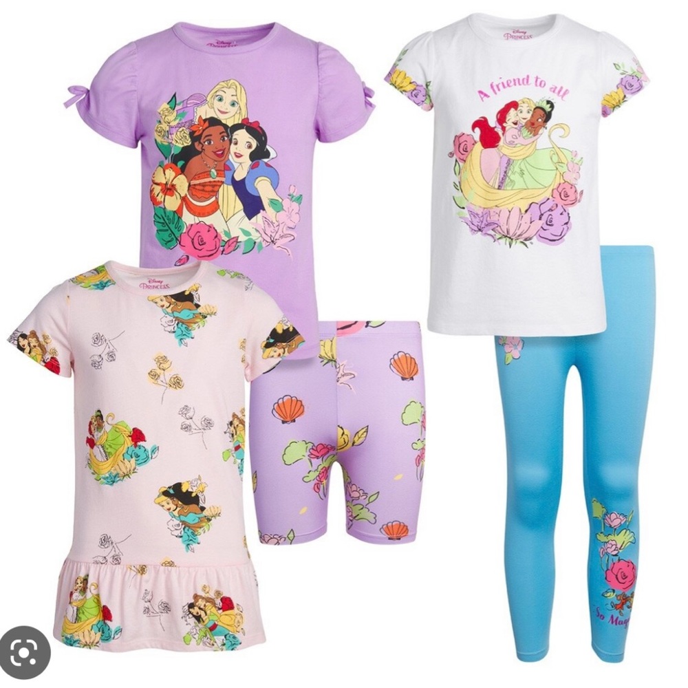 NWT 5 piece Disney Princess set